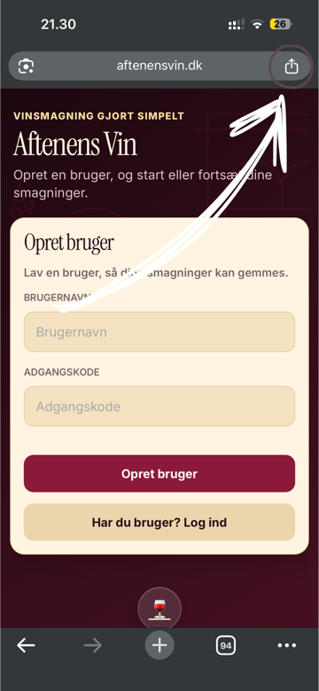Trin 1: Åbn siden i Chrome